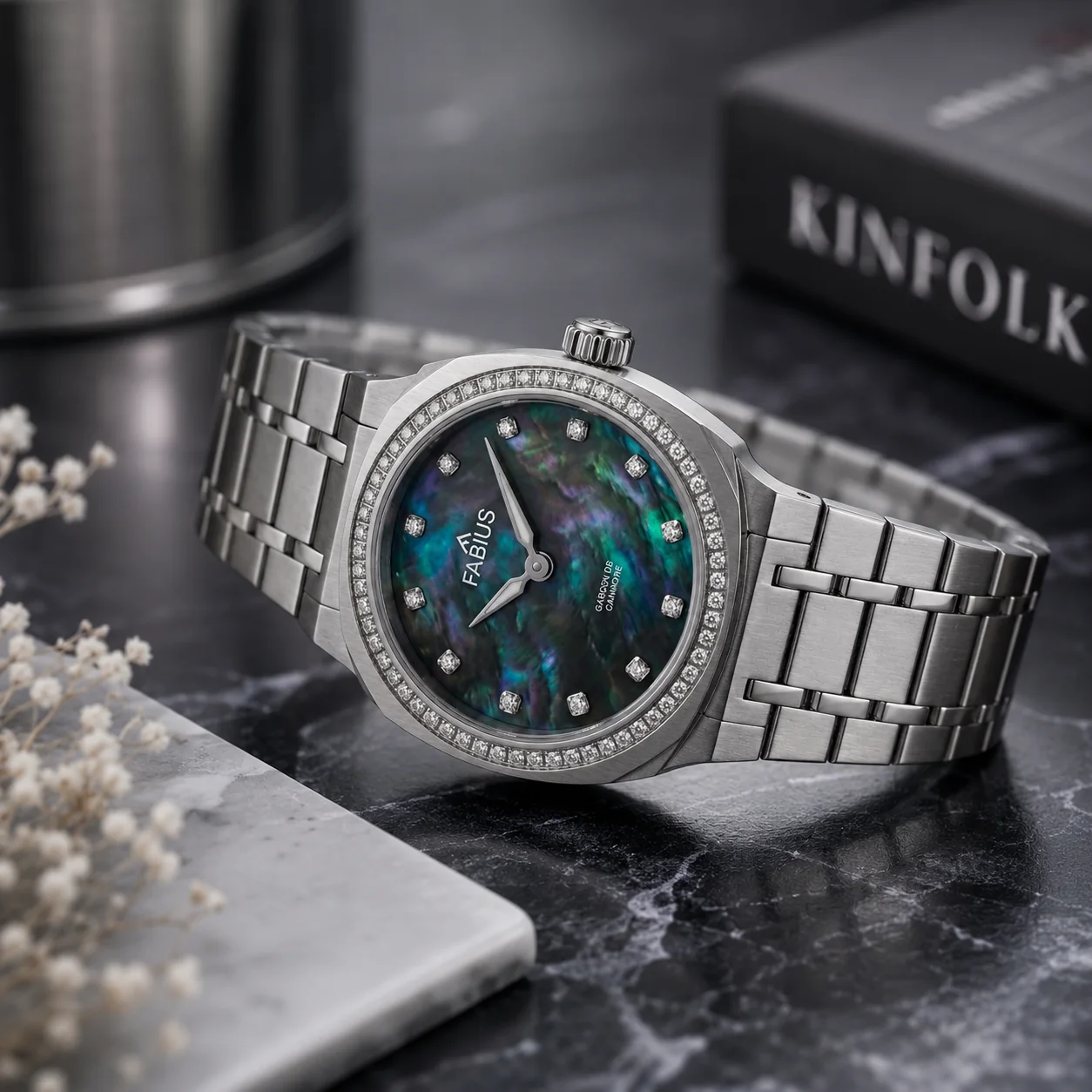Fabius Lumina Steel watch