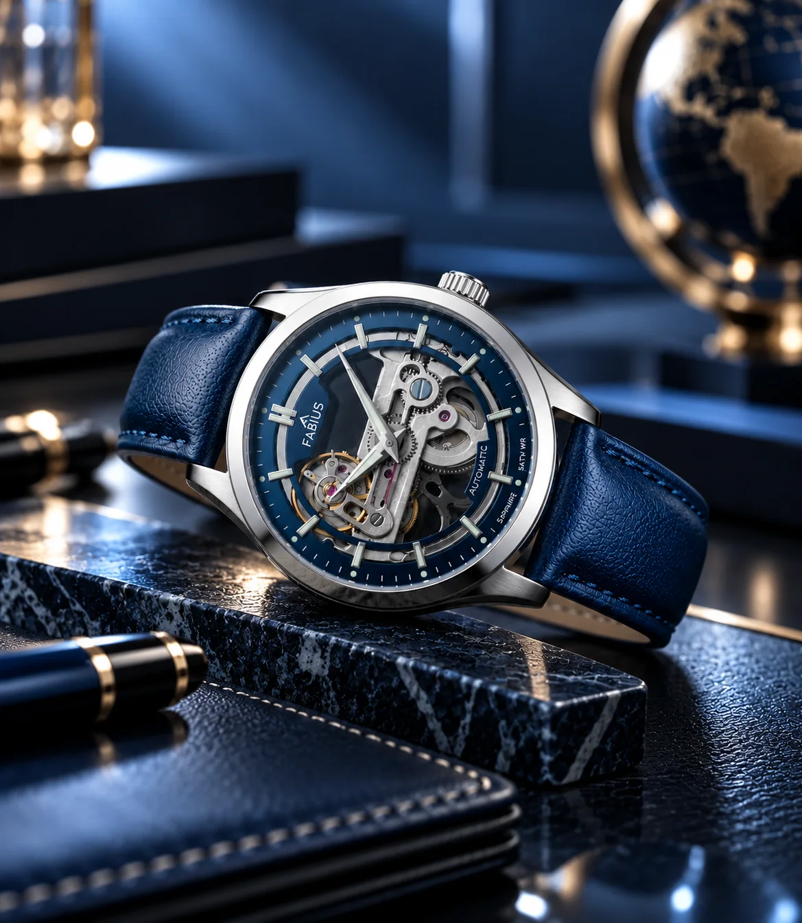 Fabius Resolute Blue watch